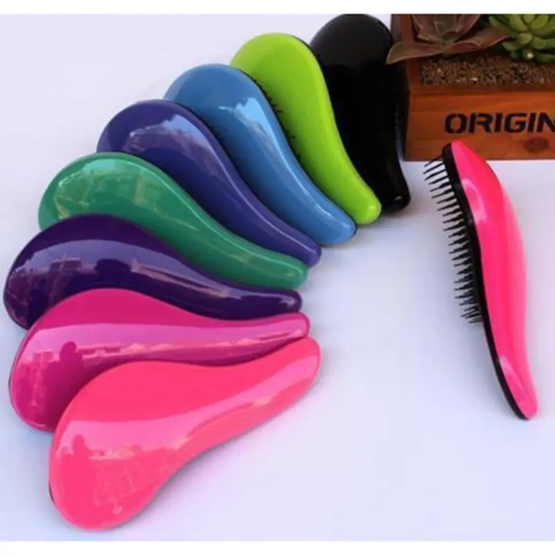 

1pc Glitter Magic Handle Tangle Detangling Comb for Hair Shower Hair Brush Salon Styling Tamer Tool Travel Accessories Comb