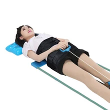 Eficiente Da Coluna Cervical Da Coluna Lombar Cama Tração para Lumbago Dor Lombar Terapia Massagem Corporal Dispositivo de Alongamento
