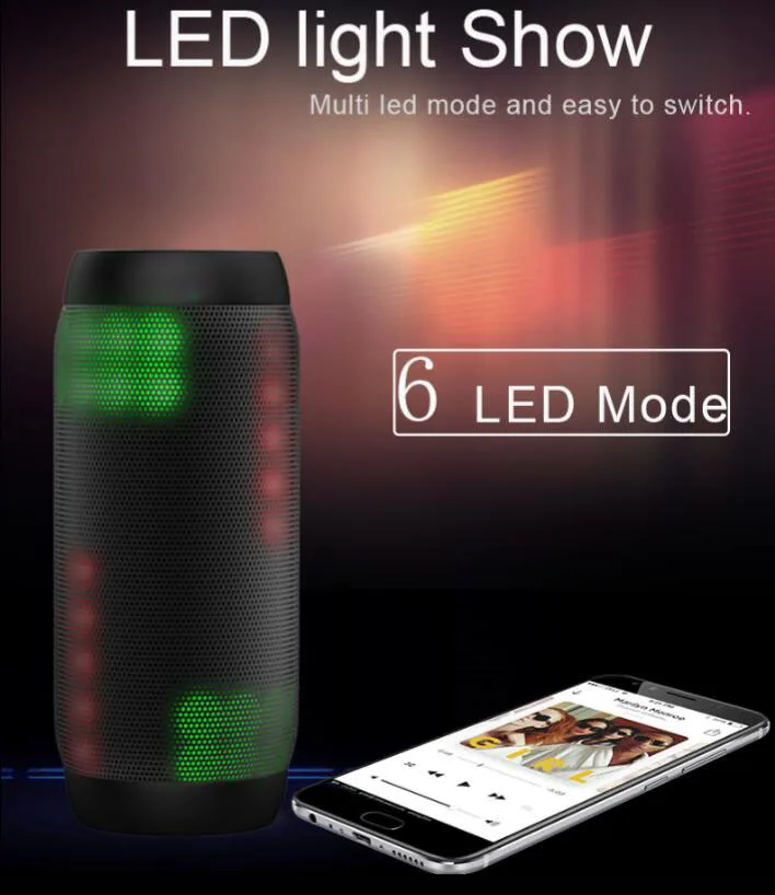 10W led bottle bluetooth speaker nfc tf  (4)