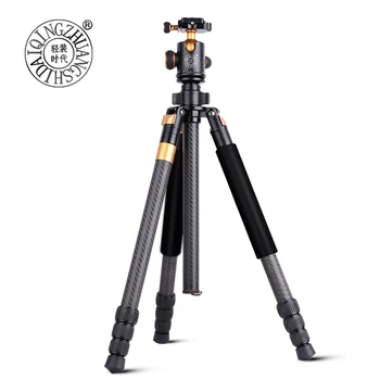 

2018 new design high quality carbon fiber camera tripod , DSLR camera tripod with monopod and panoramic ball head