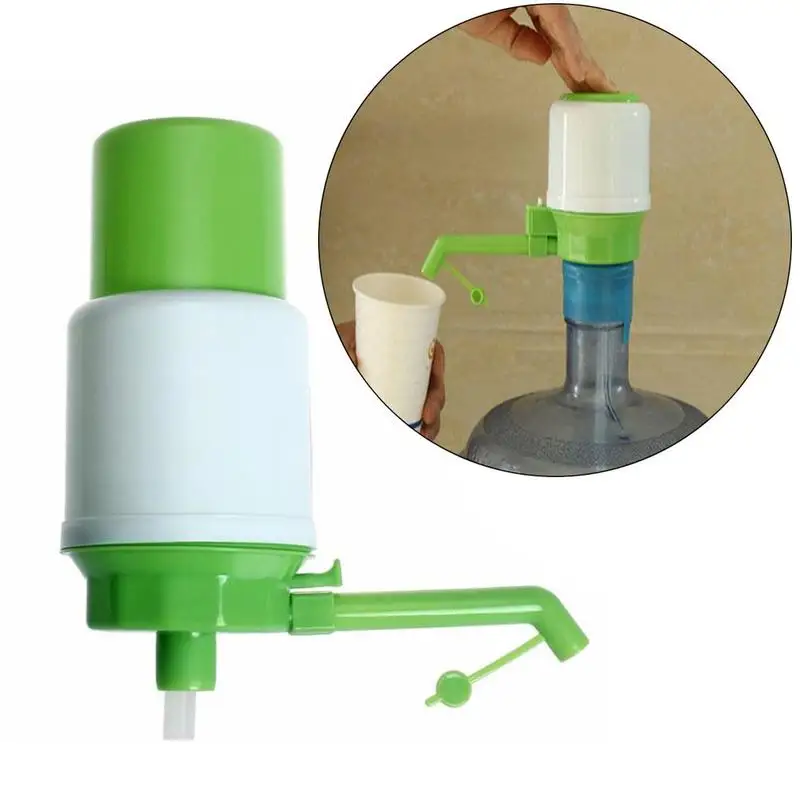 Новый ручной насос диспенсер ручной пресс съемная трубка инновационная вакуумная действие Бутилированная питьевая вода аксессуары