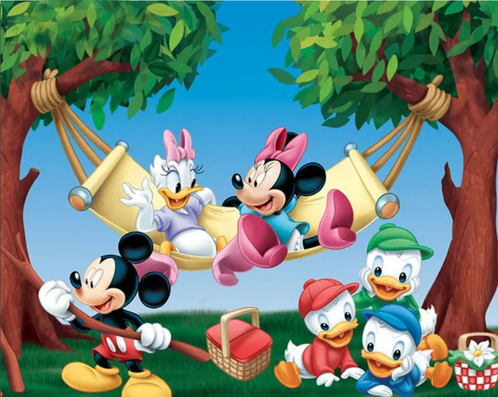 DIY 3D Diamond Painting Cross Stitch cartoon pattern diamond Embroidery Mickey mouse picture painting Rhinestone Needlework Kits | Дом и сад