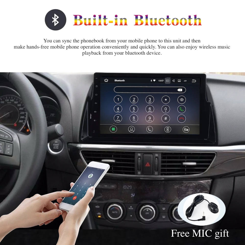 Discount 1 din Android 9.0 Car Radio for Hyundai Santa Fe GPS Navigation 2006 2007 2008 2009 2010 2011 with 9" Touch Screen 1080P 5 Discount 1 din Android 9.0 Car Radio for Hyundai Santa Fe GPS Navigation 2006 2007 2008 2009 2010 2011 with 9" Touch Screen 1080P 5
