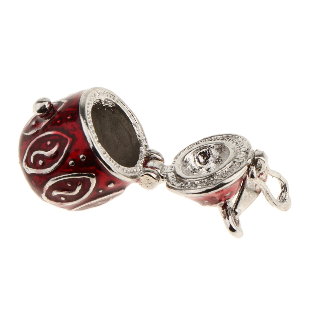 2 шт. медальон Phenovo с эмалью в форме капли сердца|open locket|keepsake urnscremation urn pendant |