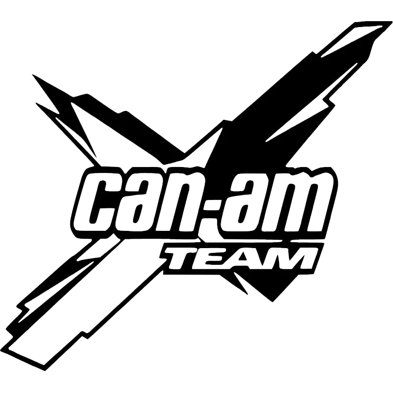 Автомобильная наклейка Can am team 18*16 1 см новый стиль популярный корпус