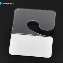 Дорин коробка горяч-100 шт. украшения Висячие Дисплей карты с клеем 4,2x2,7 см(1 5/" x1 1/8")(B20543