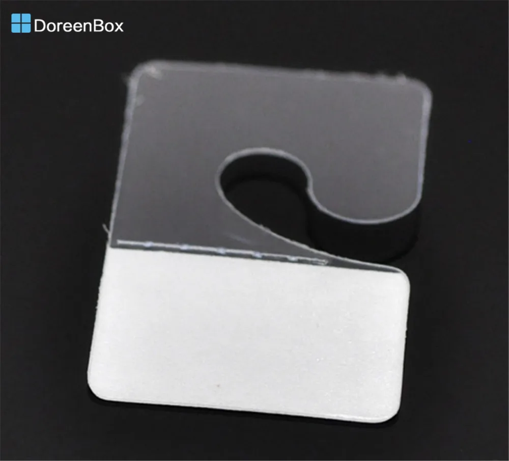 

Doreen Box hot- 100PCs Jewelry Hanging Display Cards with Adhesive 4.2x2.7cm(1 5/8"x1 1/8") (B20543)