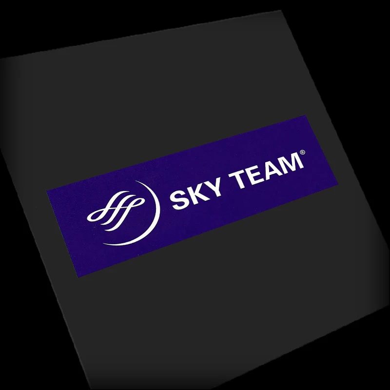 5 шт. наклейка SKY TEAM водонепроницаемость для автомобиля Мотоцикл багаж холодильник для любитель авиации пилот полета команда