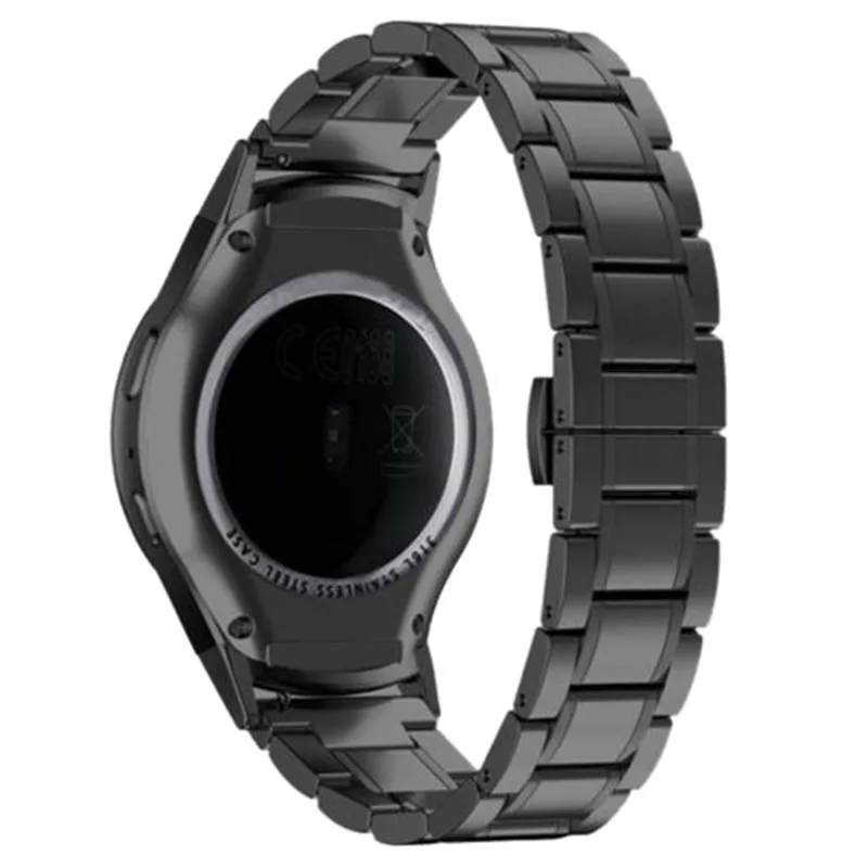 Для samsung gear S2 RM-720 из нержавеющей стали роскошный ремешок для часов Ремешок+ разъем