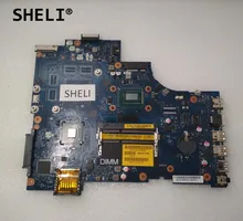 SHELI для ноутбука Dell 3721 5721 материнская плата с I7-3537U LA-9102P CN-0N9G7X 0N9G7X N9G7X