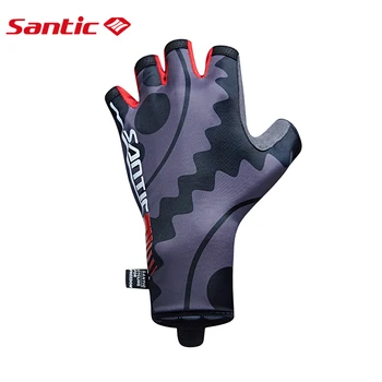

antic Men Cycling Short Gloves Half Finger MTB Cool Feeling Breathable Anti-pilling Anti-static Sun-protective Summer M7C09061