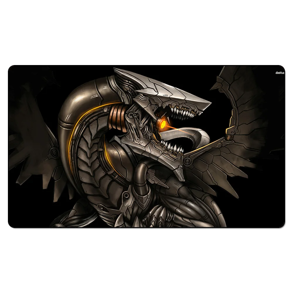 Темный маг Девушка Playmat) Настольные игры playmats, YGO карты игровой коврик, пользовательские игры Дизайн Playmat с бесплатным подарочным пакетом - Цвет: Yugioh Cyber Dragon