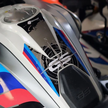 

Motorcycle Oil Tank Fish Bone Protect Sticker Car Styling Decal for 2013~2016 R1200GS-LC GS Motorrad Reflective