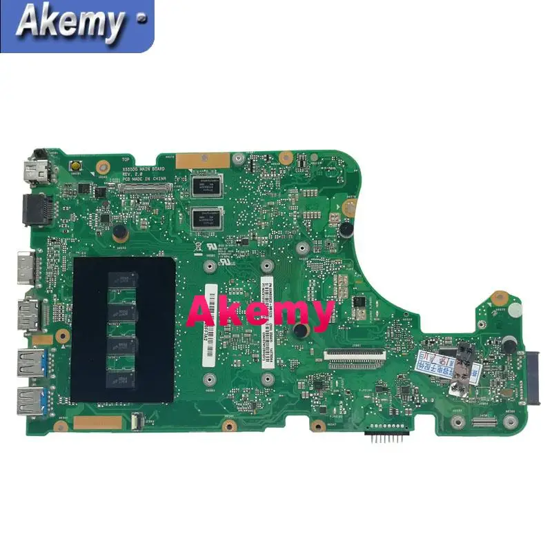 AK X555DG материнская плата для ноутбука For Asus X555Y X555YI X555D тест оригинальная 4G RAM FX 8800 CPU