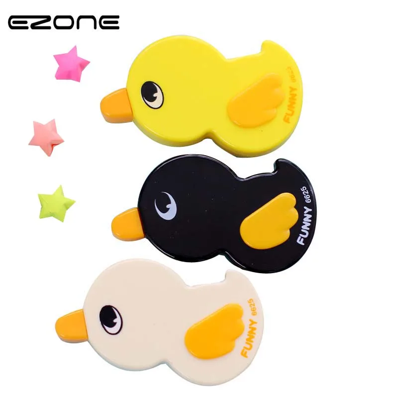 

EZONE 1PC Kawaii Little Duck Correction Tape Cute Stationery Promotional Products Office School Supplies Kids Gifts Random Color