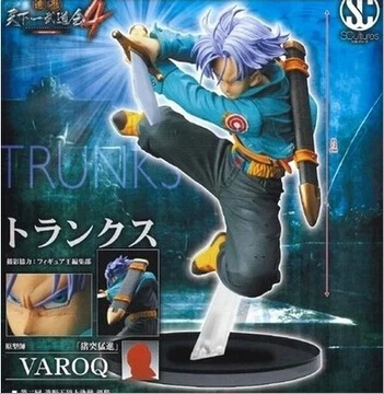 

NEW hot 15cm Dragon ball Torankusu Trunks Fighting form Action figure toys doll collection Christmas gift no box