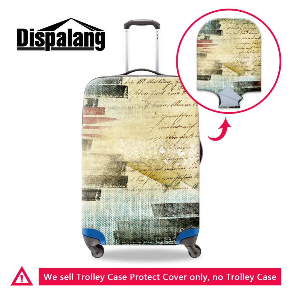 -woven design luggage protective cover Waterproof Travel Luggage Protective Cover With Zipper Apply To 18-30 Inch Trolley Case,Thicken Elastic Suitcase Dust Rain Cover