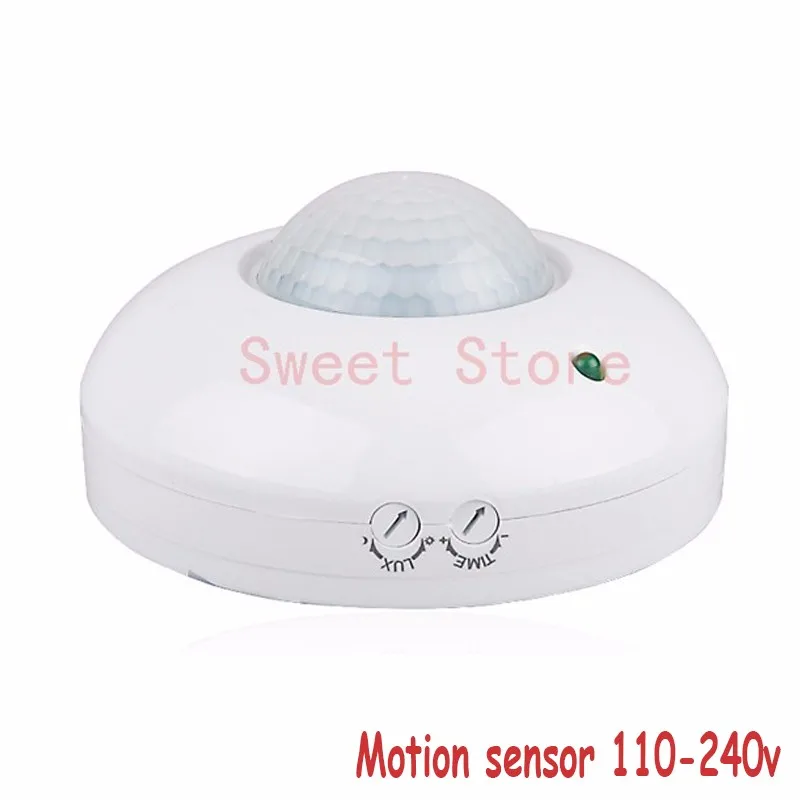 360 Degree 6M Automatic Adjustable Security Infrared Motion Sensor Switch 110V-220V PIR  Motion Sensor Detector for Light Lamp  (2)