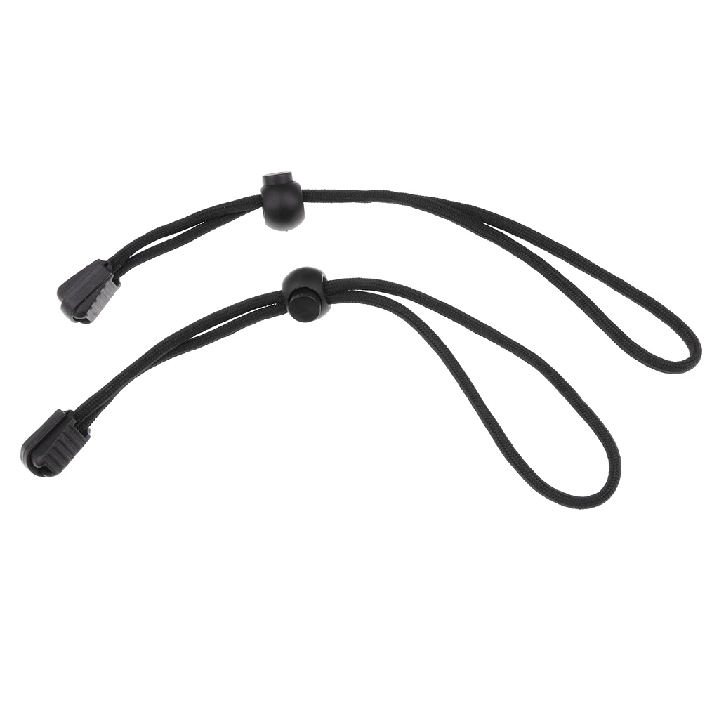 Perfeclan 2Pcs Adjustable Scuba Dive Snorkeling Spare Repair Wrist Lanyard Strap Diving Freediving Underwater Sports Accessories
