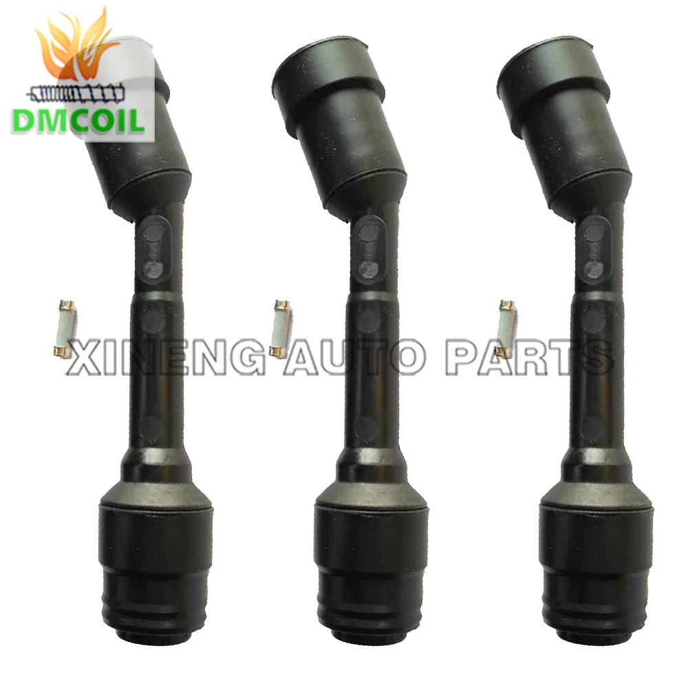 

3 PCS IGNITION COIL BOOTS WITH RESISTANCE SPRING FOR FORD B C-MAX ECOSPORT FIESTA VI FOCUS III TOURNEO 1.0L (12-) CM5G12A366CB