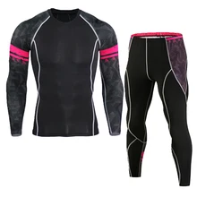 Новинка, мужское термобелье, базовый слой, спортивный костюм, теплые мужские зимние спортивные костюмы, компрессионная спортивная одежда, колготки, кальсоны 4XL
