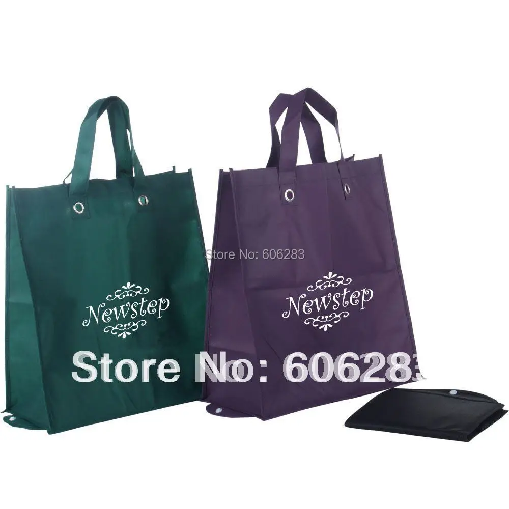 

Fold shopping bag with non woven material
