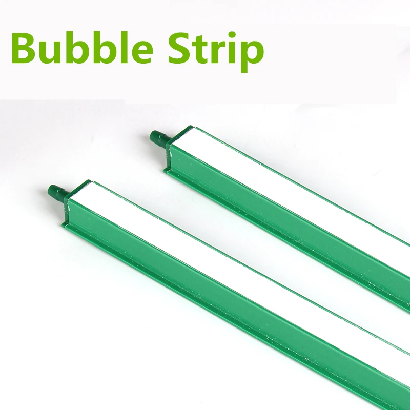 

213mm/317mm Green Bubble Strip Bar Wall Curtain Tube Hose For Aquariums Fish Tanks Air Pump Hydroponic Oxygen Diffuser Tube