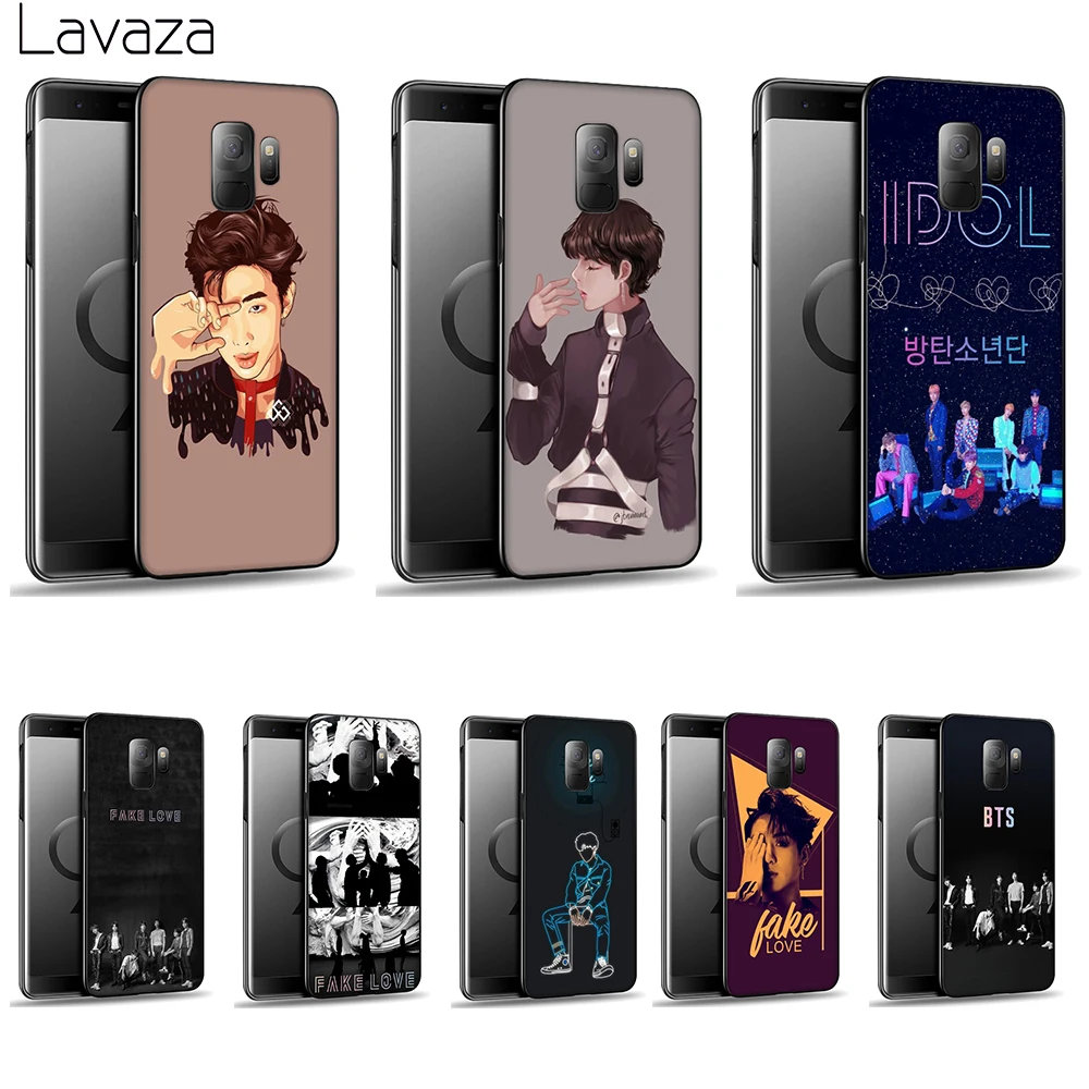 

Lavaza BTS FAKE LOVE BT21 Soft Case for Galaxy S6 S7 Edge S8 S9 S10 Plus S10e Note 8 9 A3 A5 2017 J6 A6 Plus A8 A9 2018