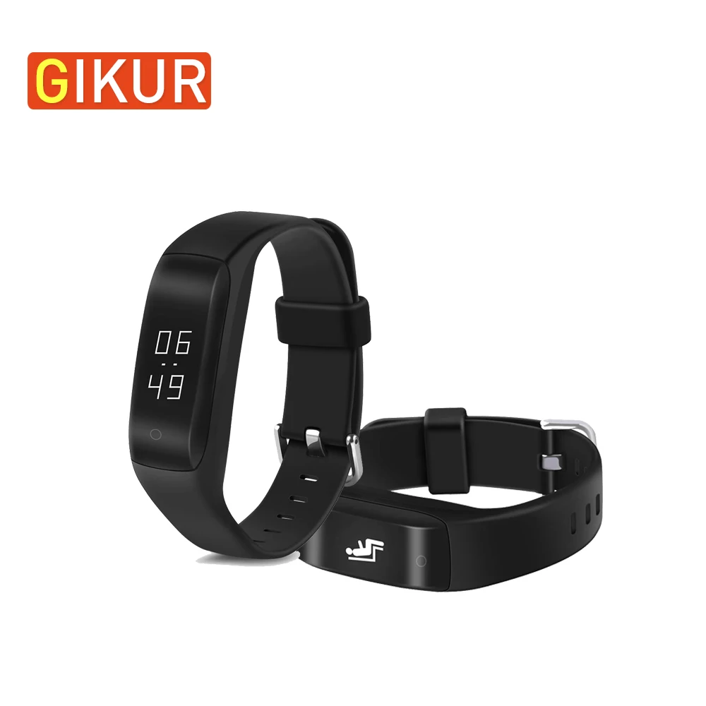 GIKUR C5 Bluetooth 4.2 Smar tWatch GPS Heart Rate Monitor IP65 Водонепроницаемый Смарт Браслет SMS/Вызова