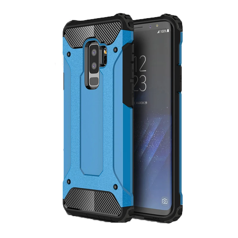 

Back Armor Cover For Samsung Galaxy S10 Plus S10e S9 S6 S7 Edge A40 A50 A10 A20 A30 Case Plastic Phone Case Shockproof Cover