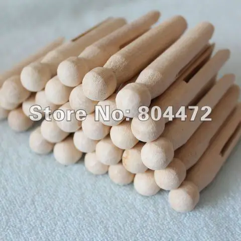 10pcs/Set Wood Crafts 10CM Long Sewing Natural Wooden Clothes Pins Peg Doll  Pins Clips Old Fashioned Pegs Doll Making Decor - AliExpress