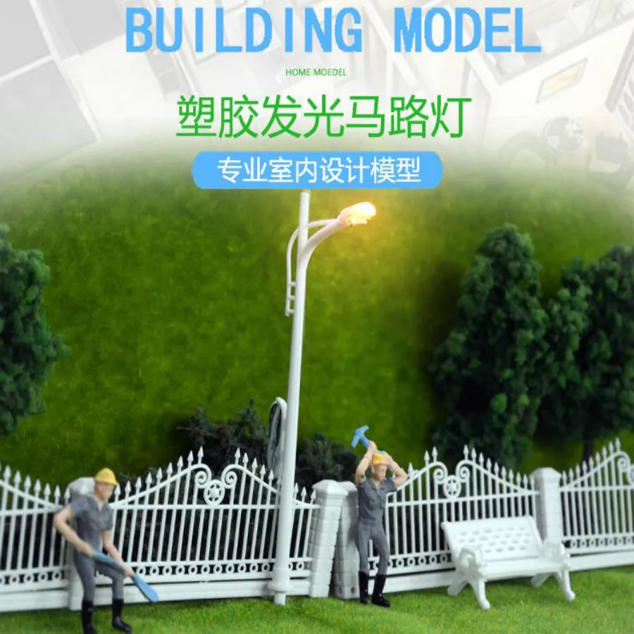 architecture street light in ho train layout (8)