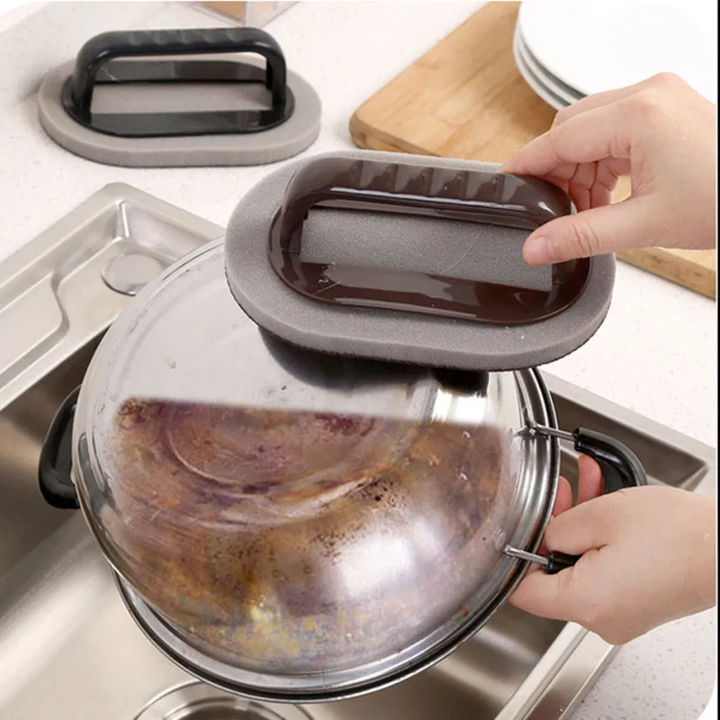 

Kitchen Nano Emery Cleaning Weapons Except Rust Focal Stains Sponge Magic Eraser Brush Derusting Decontamination Handled