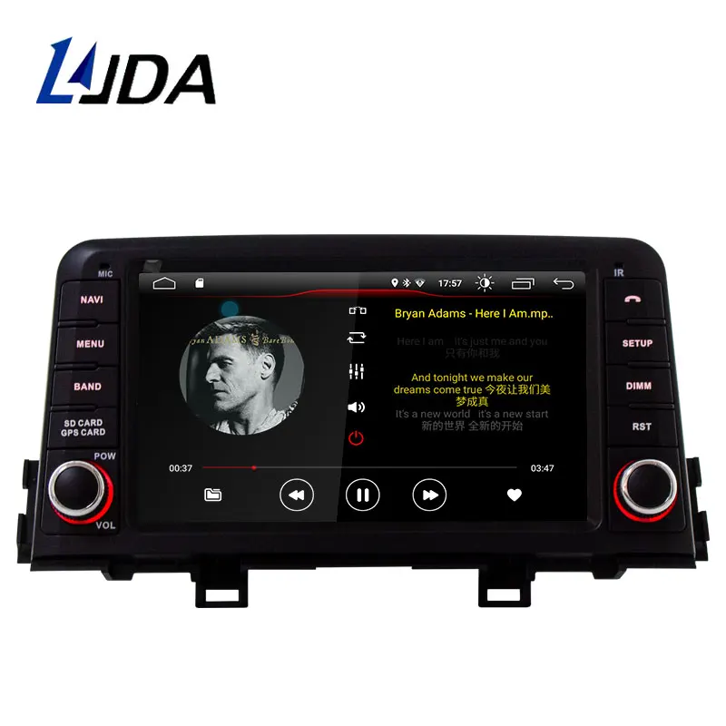 LJDA Android 10,0 автомобильный dvd-плеер для KIA PICANTO MORNING gps навигация 1 Din автомагнитола мультимедиа wifi стерео ips RDS