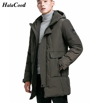 

New Brand High Quality Warm Men's Winter Jacket Thick Medium Long Coat Men Parka Windproof Overcoat Casual Outerwear Plus Size