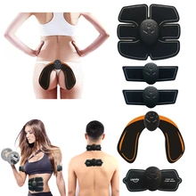 Брюшного Электрический мышечный тренажер для бедер стимулятор мышц похудение коррекция фигуры Сжигание жира снижение веса тела вибрирующий пояс Фитнес массажное оборудование для упражнений и тренировок