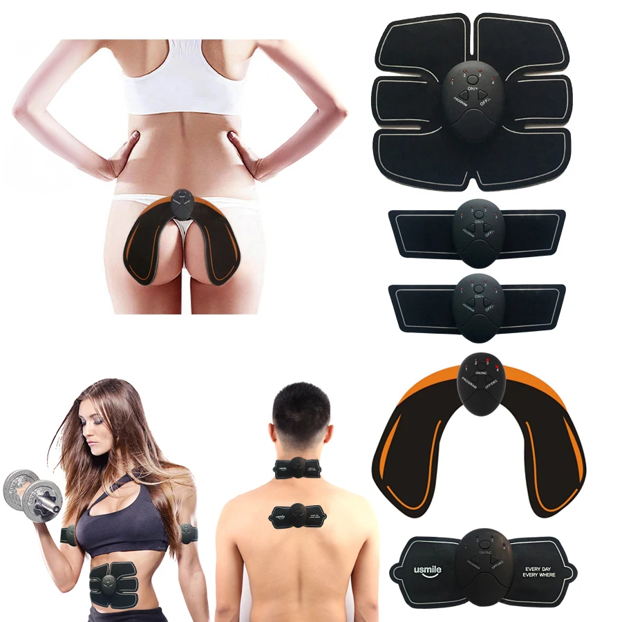 

Abdominal Electric Muscle Hip Trainer Stimulator slimming machine body Vibrating belt Fitness Massage Exercise Workout Equipment