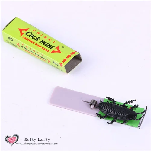 Fake Cockroaches Prank Joke Chewing Gum toys - 6