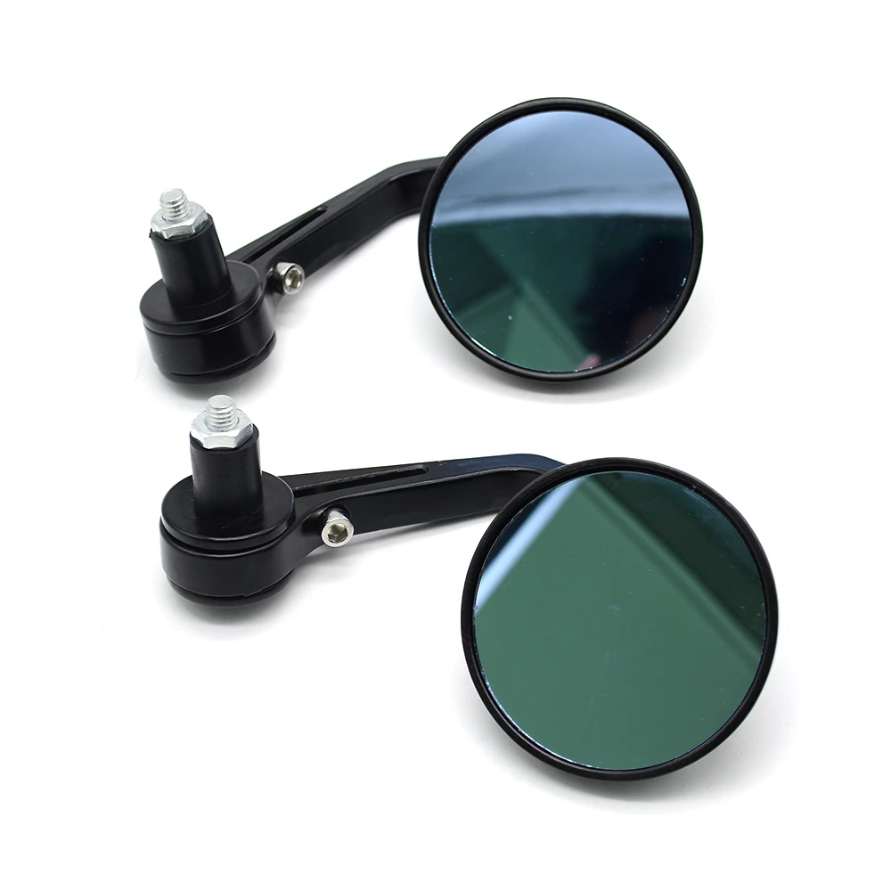 

for 1 Pair Motorcycle End Bar Side Mirror 7/8" Angle Adjustable Rearview Mirrors For Triumph Bonneville/SE/ T100 Scrambler AMER