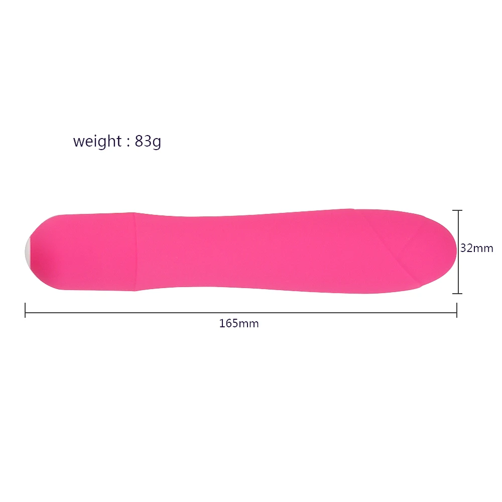 Multi-speed Bullet Shape Waterproof Vibrator G-spot Massager Dildo Vibrators Adult Sex product Sex Toy for Women (Pink)