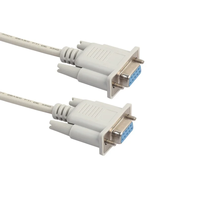 1 5 м/3 м/5 м Серийный RS232 9 Pin гнездовой к гнезду DB9 контактный кабельный удлинитель