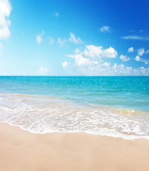 

Custom vinyl fabric sea beach photography backdrops for wedding children photo studio holiday portrait photographic backgrounds