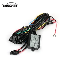 CARCHET LED DRL Daytime Running Light Relay Harness Controller On Off Dimmer Car DRL Daytime Running Lights DC 12V 30W DISCOUNT