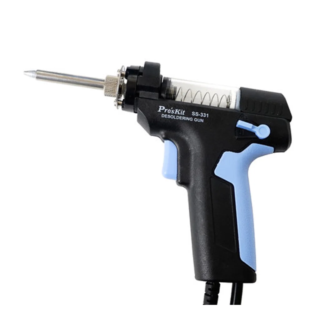 Pro'sKit SS-331H 90 Вт антистатические ЖК-Цифровой Электрический вакуумный насос для распайки припоя присоска пистолет для печатной платы Ремонт
