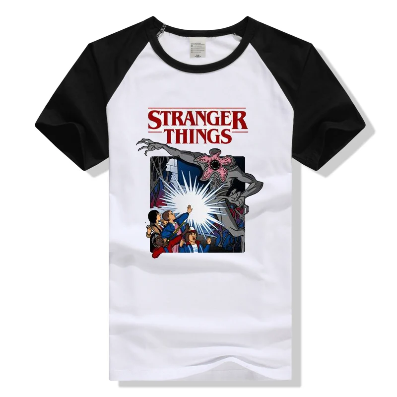 

TEEWINING Stranger Things Demogorgon T Shirt Men Women Tshirt Summer Top