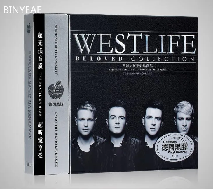 Cd Box Set Лидер продаж Limited ПВХ запечатанных; xicheng мальчик/Westlife альбом Cd песня любимой коллекции Car музыкальные диски; Бесплатная доставка