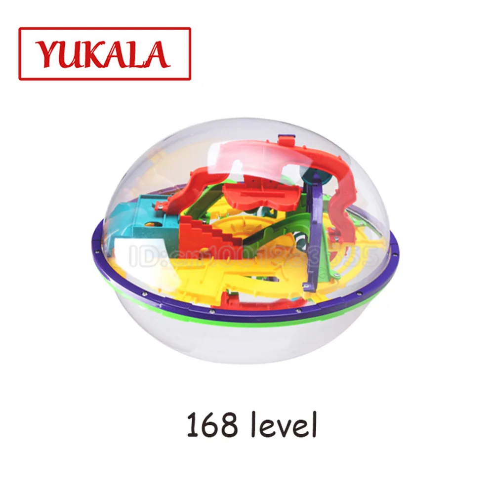 

168 levels Magical Intellect Ball Maze 3D stereo. Classic children 's learning and educational toys. Puzzle Magical Labyrinth