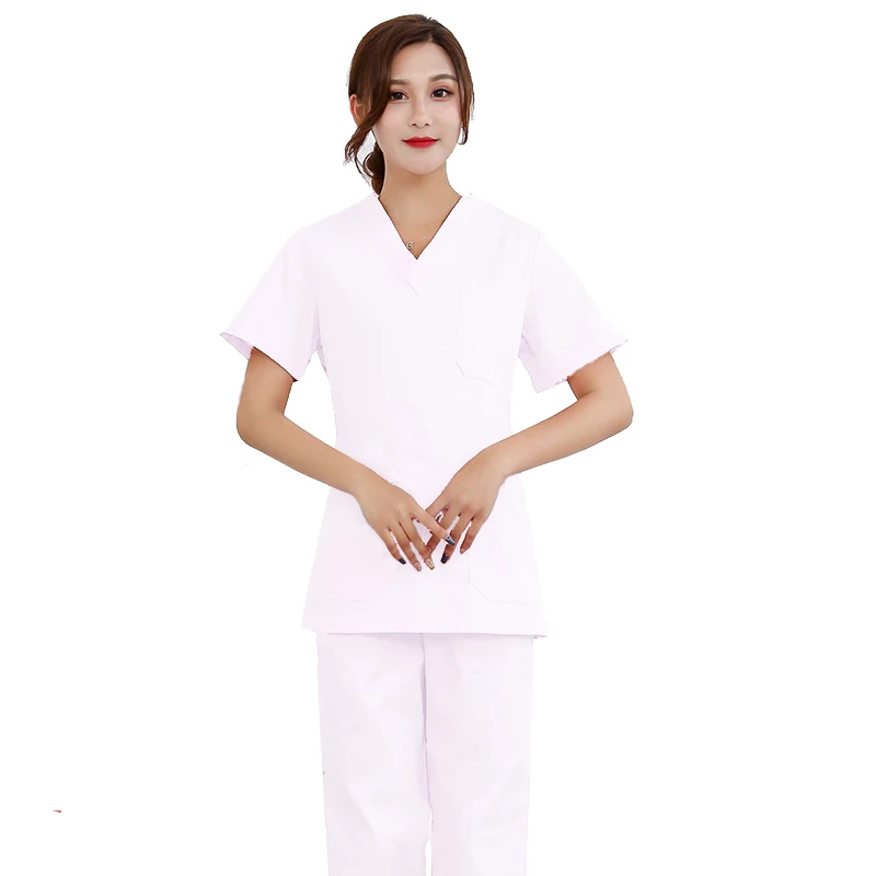 [Комплект] Женская одежда для медсестер с короткими рукавами