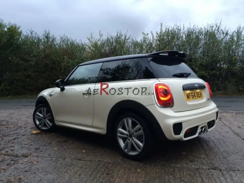 F56 JCW стиль спойлер антикрыло на крышу углеродного волокна