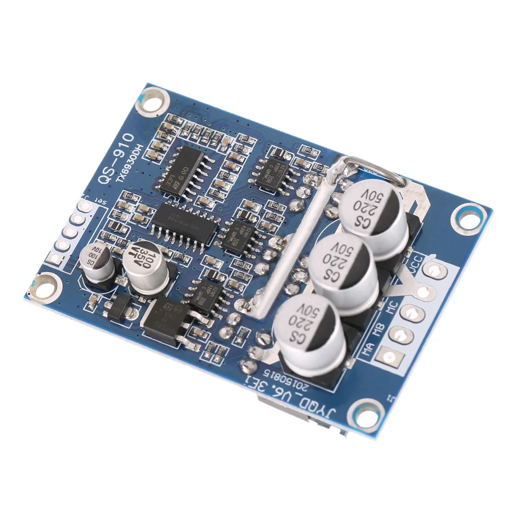 DC 12V 36V 500W Brushless Motor Controller Without Hall